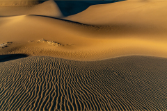 Night falls on Panamint Dunes