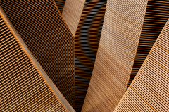 Decorative wooden slats