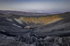 Belt of Venus Over Ubehebe Crater