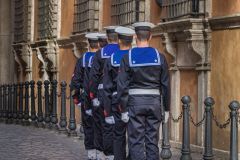 Sea Cadets on Duty in Rome