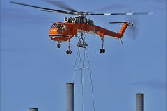 Sikorsky Sky Crane on a Lift