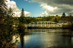 Steel Arch Bridge over Burnt River