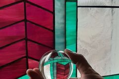 holding glass