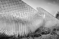 Snow Fence Ice Fence