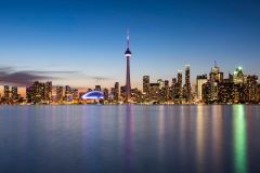 Toronto sundown
