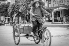 delivering groceries