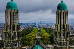 Rooftop View from Basilica of Koelkelberg Brussels