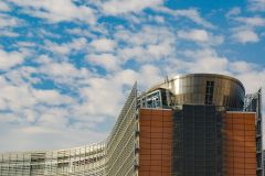 Detail of Berylaymont Eu Exec Offices Brussels
