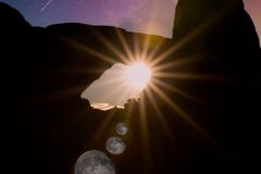 Sun Moon Arch Sky