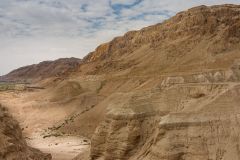 Qumran Caves in Judean Desert Israel