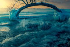 Winter at Lynde Shores