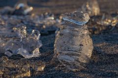 Ice Along the Shore Line