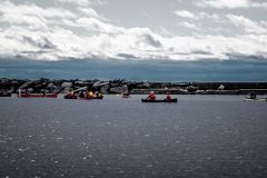 Canoe Club in Training Cobourg West Harbour