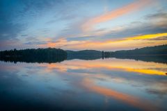 Pastel Sunset in Kawartha