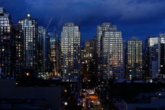 Sundown on Yaletown
