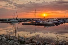 First Light at the Marina