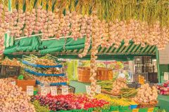 Garlic Galore at Jean Talon Market