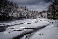 Ice Floes Oshawa Creek