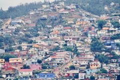 Colourful Houses on Hill of Valparaiso