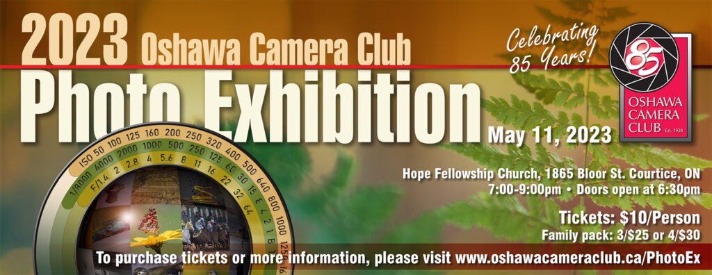 2023 OCC PhotoEx May 11, 2023 - Oshawa Camera Club
