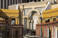 Sunset Begins at Piazza d'Italia - New Orleans