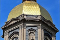 The Golden Dome of Notre Dame