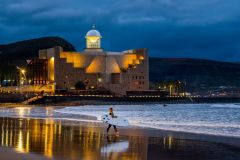 Evening Surfer on Gran Canaria