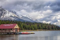 Maligne Lake Boat House