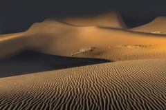 Night Falls on Panamint Dunes