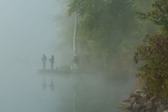Buckhorn Fishing in Fog
