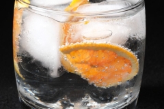Sparkling Water with Orange