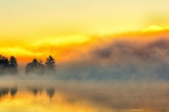 Sunrise in Mist