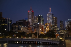 Melbourne Skyline at Blue Hour