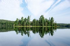 Reflections on Canisbay Lake
