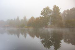 Foggy Morning Muskoka River