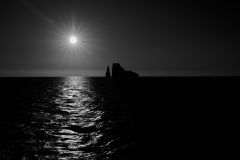 Kicker Rock at Sunset