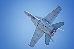 CF-18 Hornet with Afterburners