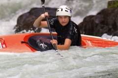 Focused Paddler