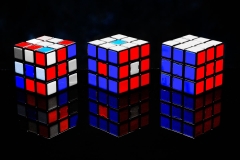 Three Cubes