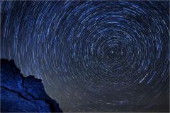 Mosaic Canyon Star Trails