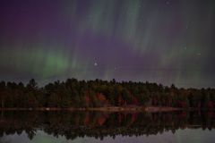 Northern Lights at the Lake