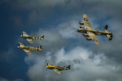 Over the English Channel 1944