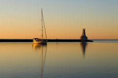 Sunrise on the Boat