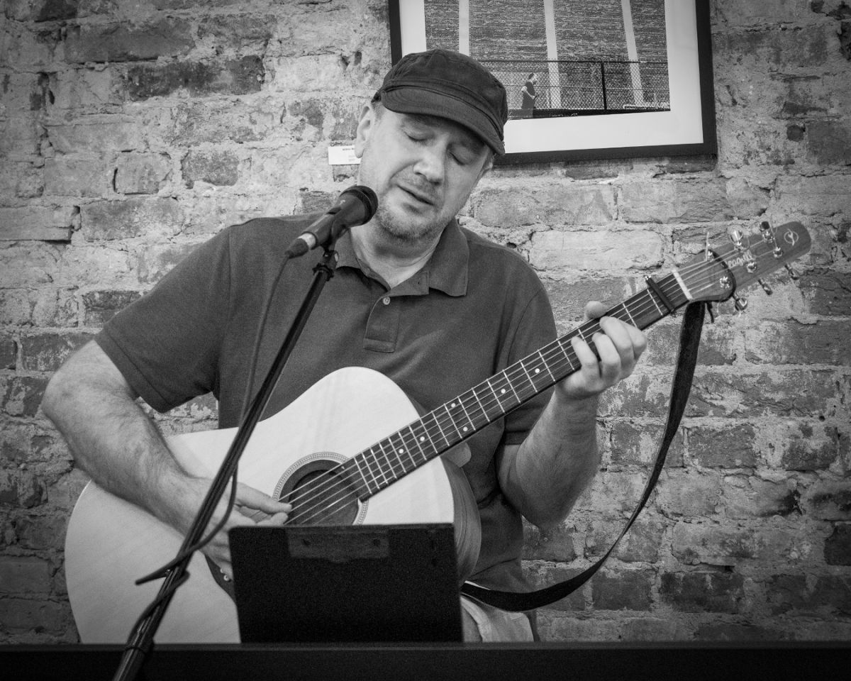 Stacey Thompson Performing at the Cork and Bean