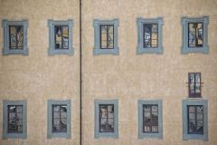 Ten Windows and a Door