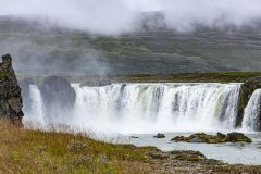 Waterfall Near Akureyri Iceland