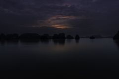 End of Day Ha Long Bay