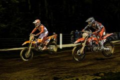 Neck and Neck Through the Back Stretch
