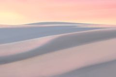 Pastel Waves of Dawn, White Sands, N.M.