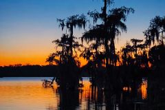 Sunset on the Bayou